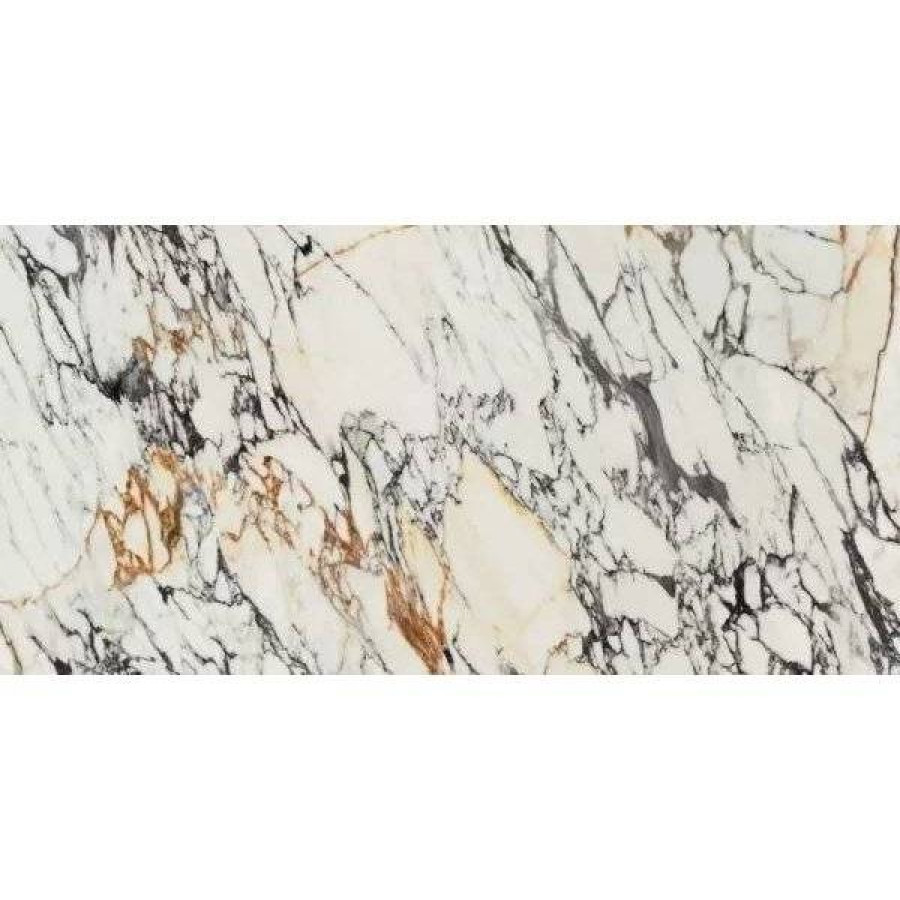 Керамогранит 120x60 9мм Supreme Treasure 0009024 Corchia Gold Lux глянцевая бежевый Flaviker