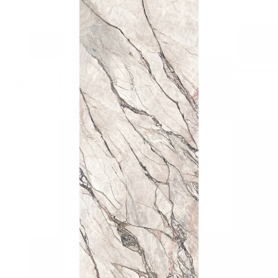 Керамогранит 280x120 6мм Supreme Hedonism PF60017225 Quarzite Sky Lux R глянцевая бежевый Flaviker