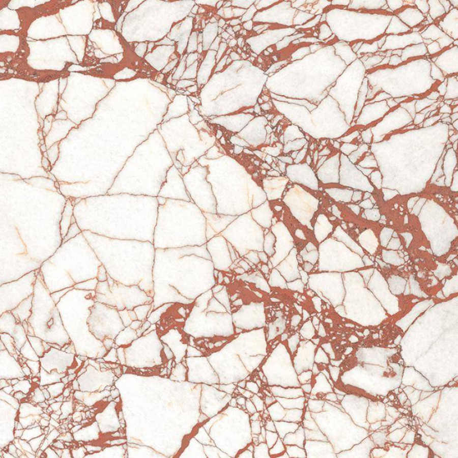 Керамогранит 120x60 8.5мм Supreme Hedonism PF60017239 Calacatta Dante Lux R глянцевая красный Flaviker