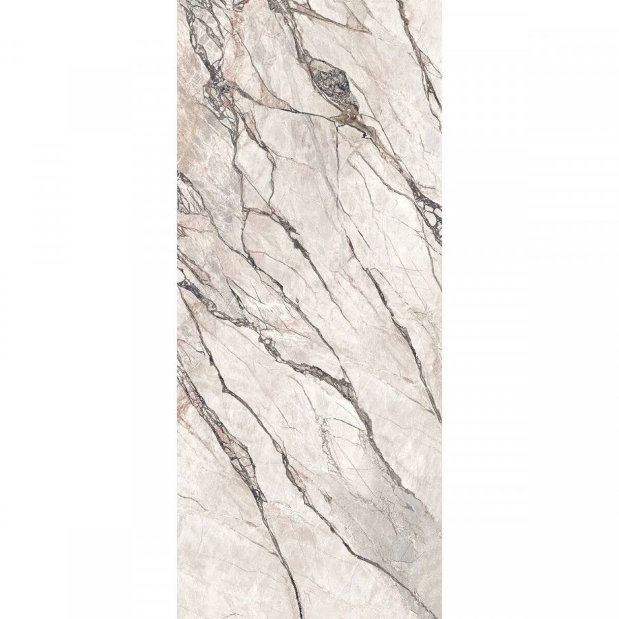 Керамогранит 280x120 6мм Supreme Hedonism PF60017407 Quarzite Sky B Lux R глянцевая бежевый Flaviker