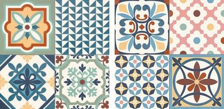 Керамогранит 33x33 8мм Heritage Mix матовая белый Gaya fores