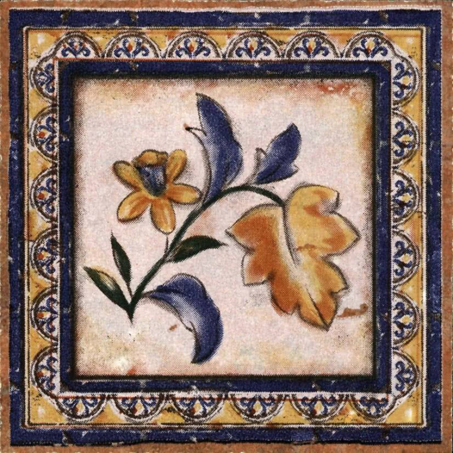 Вставка 14x14 8мм Colonial Taco Deco матовая бежевый Gaya fores