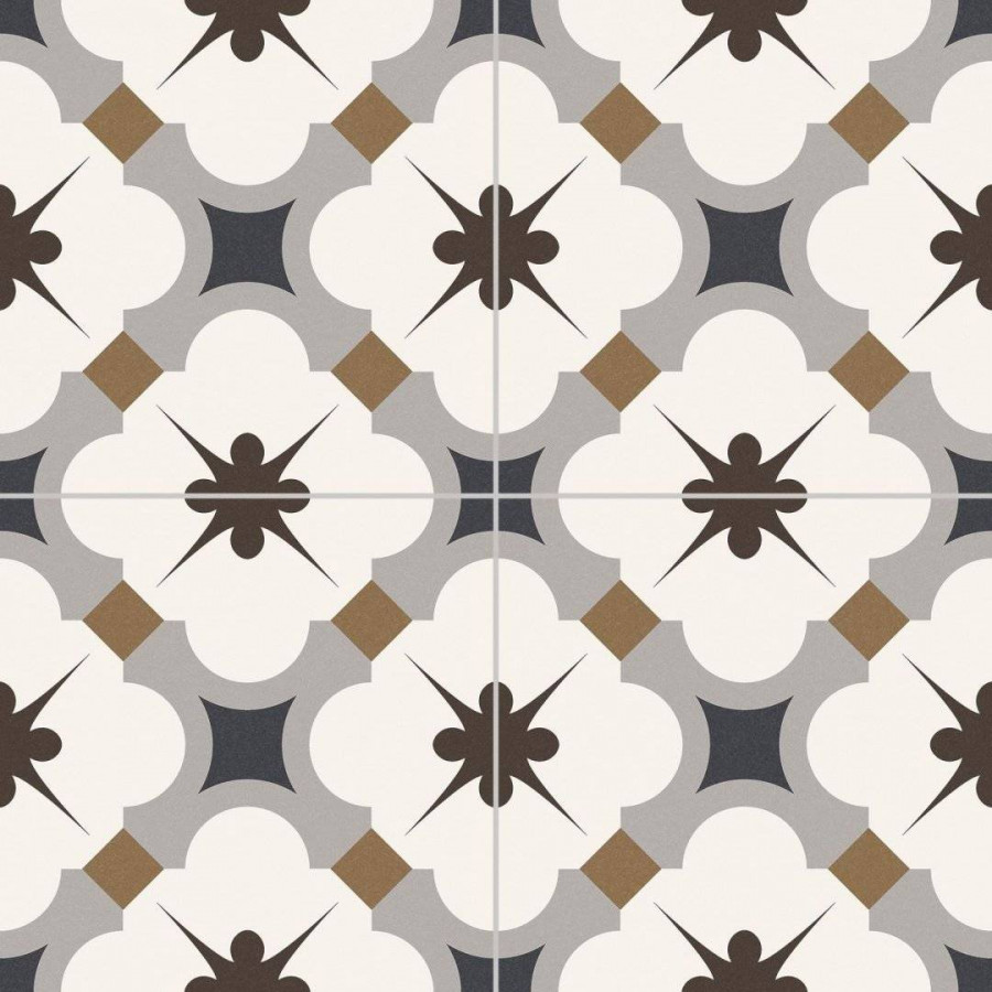 Керамогранит 33x33 8мм Grace Grey матовая бежевый Gaya fores