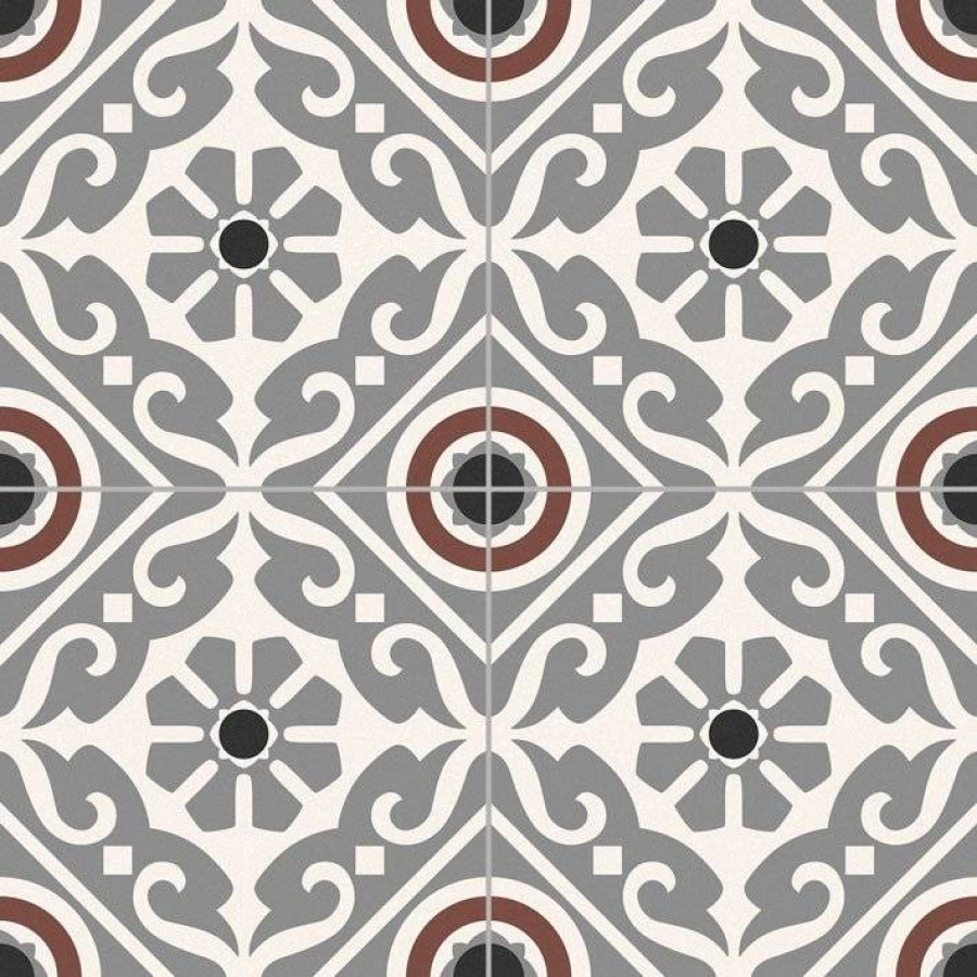 Керамогранит 33x33 7.6мм Musa Grey матовая серый Gaya fores