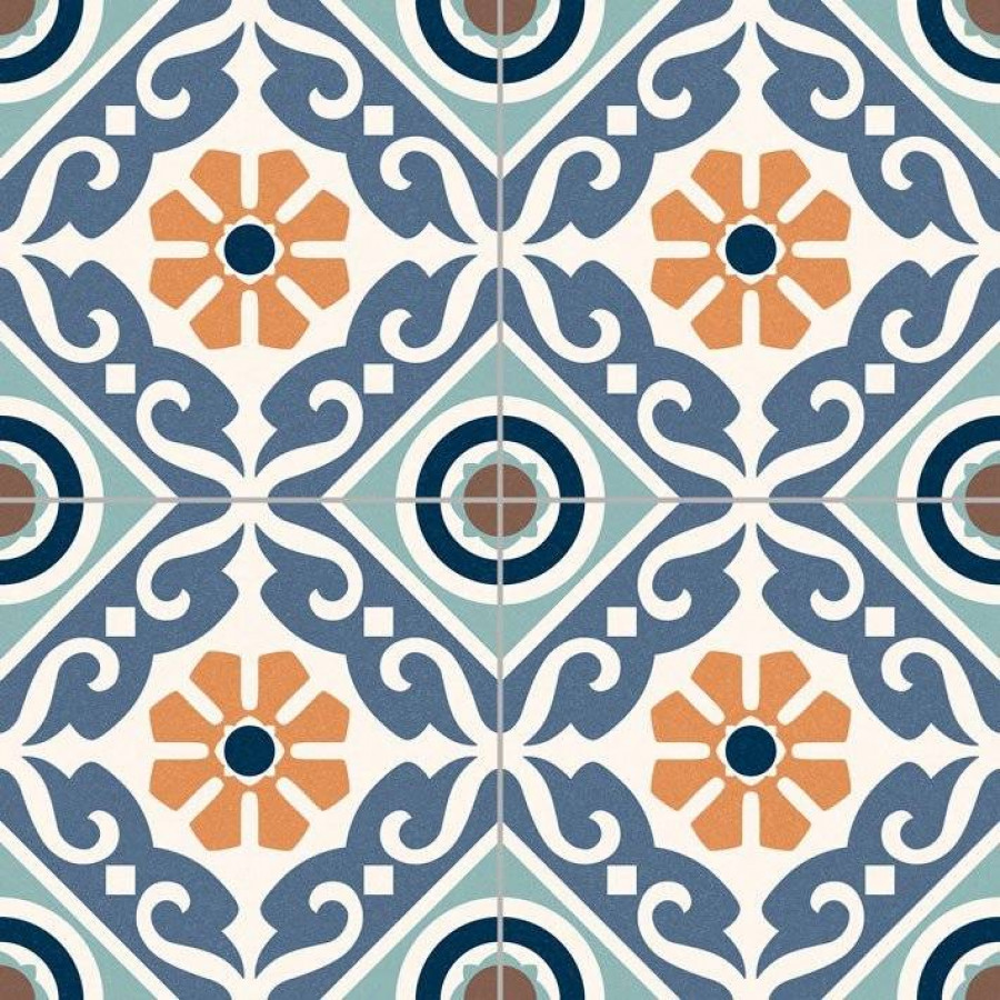 Керамогранит 33x33 7.6мм Musa Mix матовая оранжевый Gaya fores