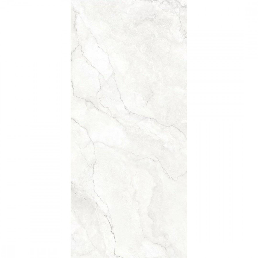 Керамогранит 280x120 6мм Alabastrino Blanco Super Polished полированная белый Geotiles