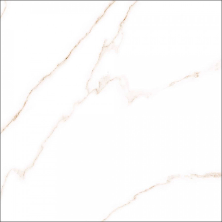 Керамогранит 60x60 9.5мм Majestic Luxe GT60601903MR Белый матовая белый Global Tile