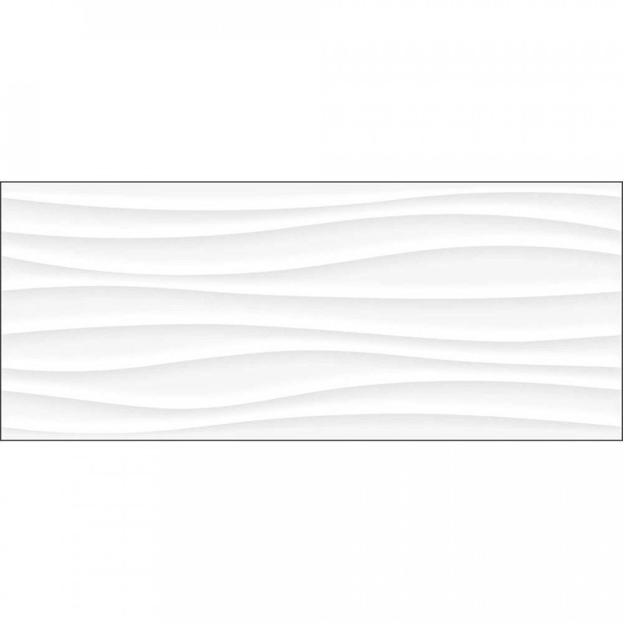 Керамическая плитка 60x25 9мм White Planet 10100001346 03 Белый глянцевая белый Global Tile
