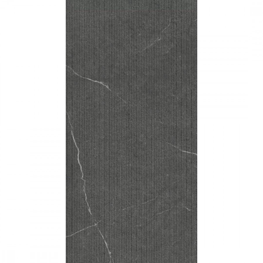 Керамогранит 120x60 8.5мм Lakeside GT1206014365MR Черный Линии матовая черный Global Tile