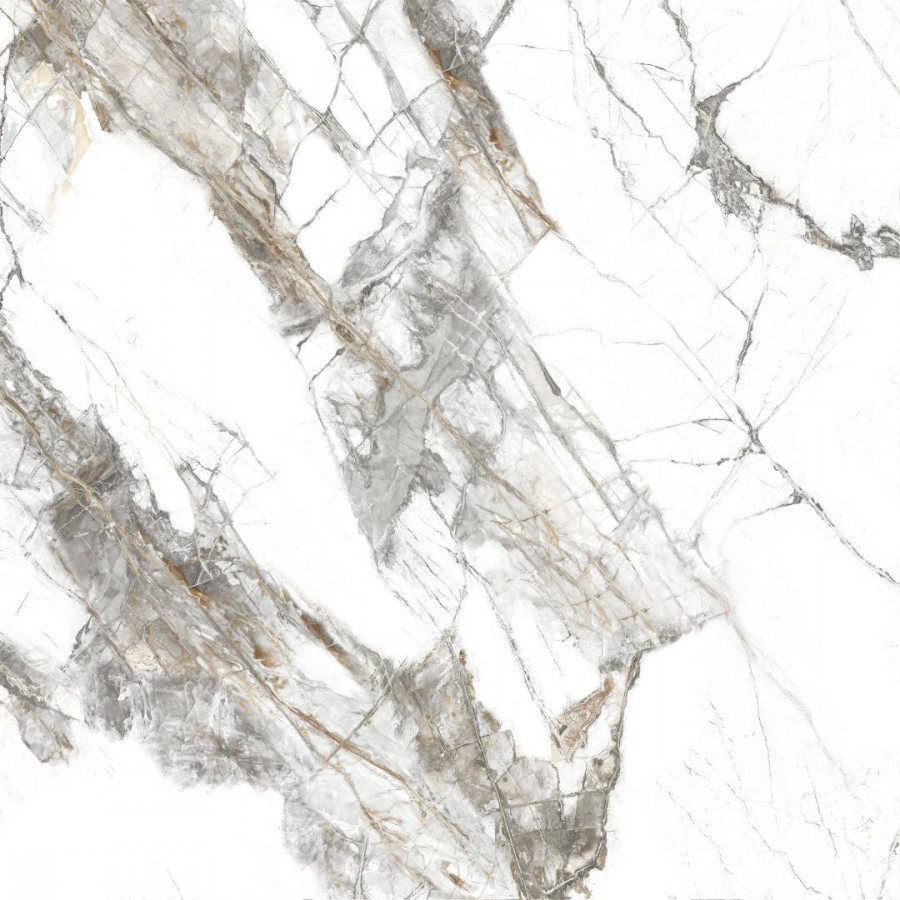 Керамогранит 60x60 9.5мм Everest GT606013103MR Белый матовая белый Global Tile