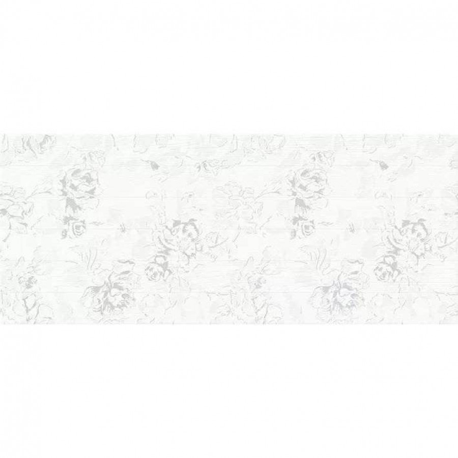Декор 60x25 9мм Bianca 010300000088 White 01 матовая белый Gracia Ceramica