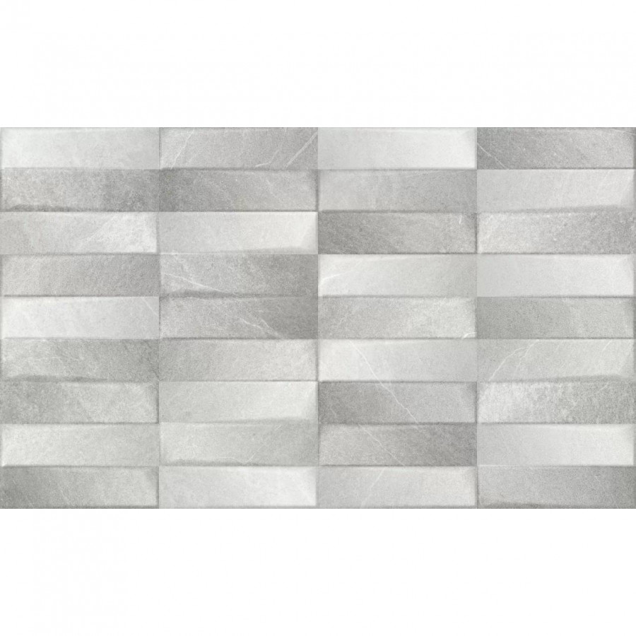 Керамическая плитка 50x30 9мм Magma 010100001401 Grey 03 Рельеф матовая серый Gracia Ceramica