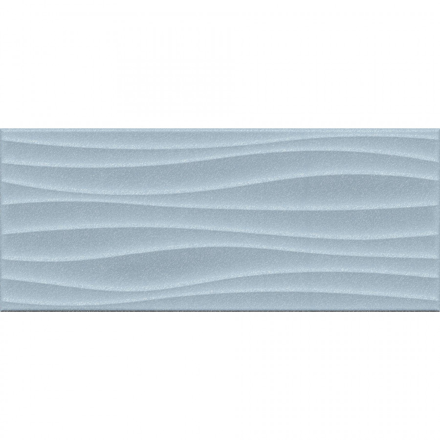 Керамическая плитка 60x25 9мм Aqua 010100001538 Monocolor Sugar Blue Wall 01 матовая голубой Gracia Ceramica