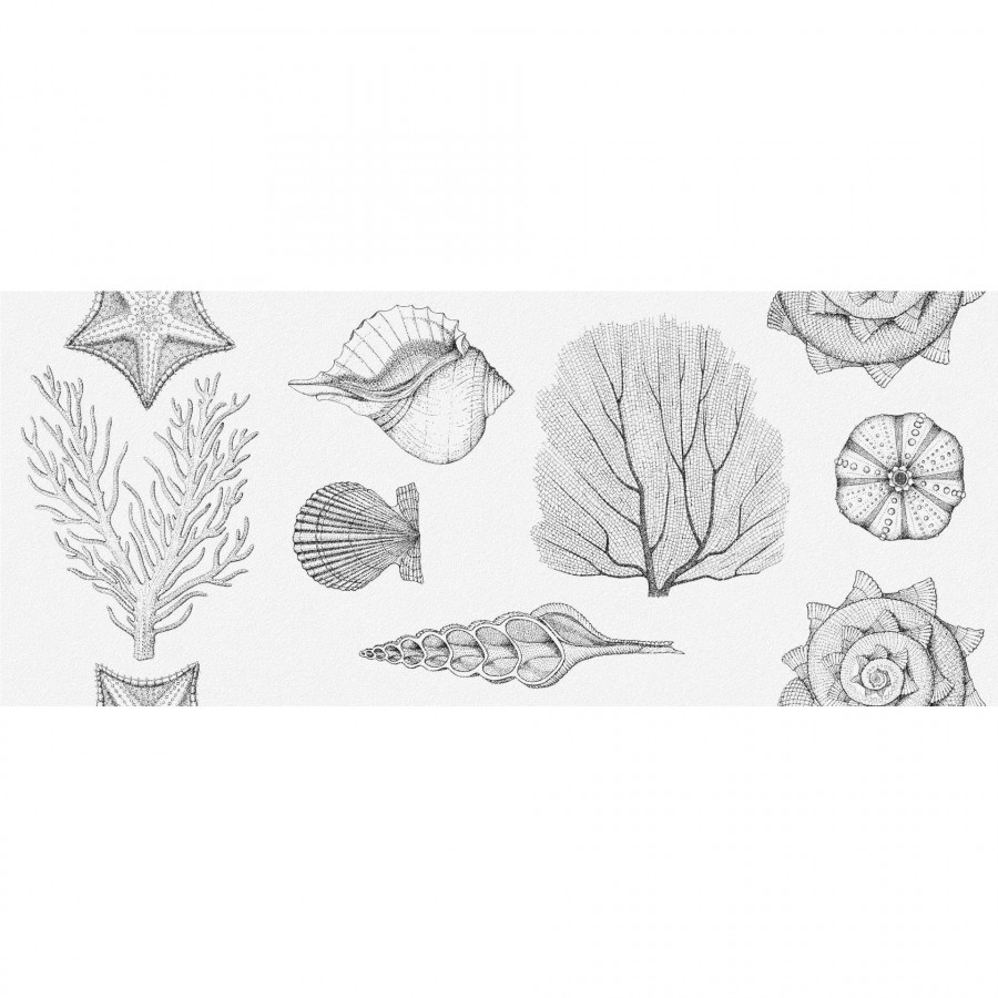 Керамическая плитка 60x25 9мм Aqua 010100001536 White Wall 01 матовая белый Gracia Ceramica