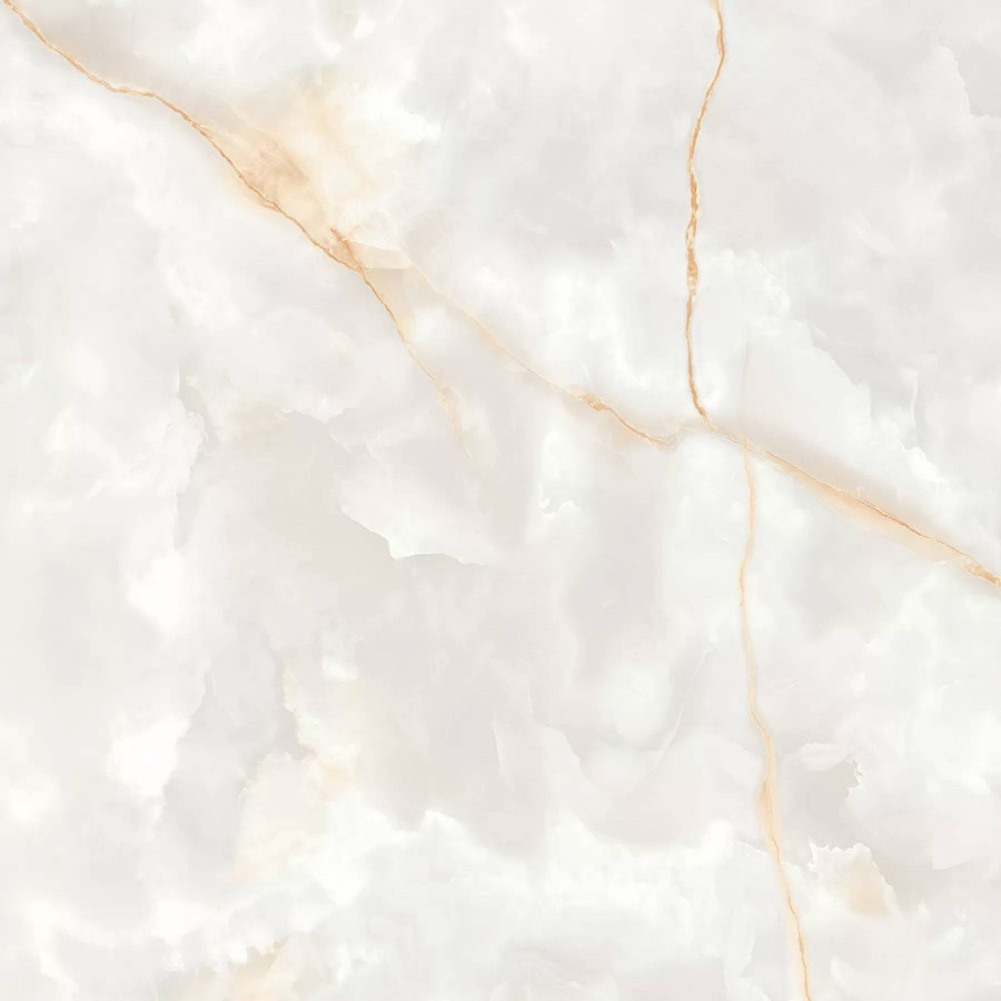 Керамогранит 60x60 9мм Cassini Onyx Polish полированная белый Granoland