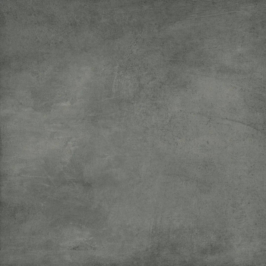 Керамогранит 60x60 9мм Beton G-1103/CR/600x600x9 Anthracite сатинированная черный Grasaro