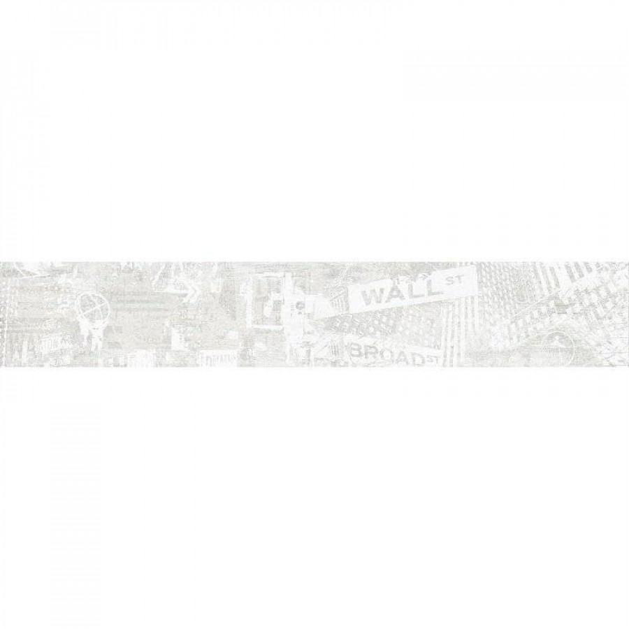 Керамогранит 120x20 11мм Staten G-572/MR Светло-Серый матовая серый Grasaro