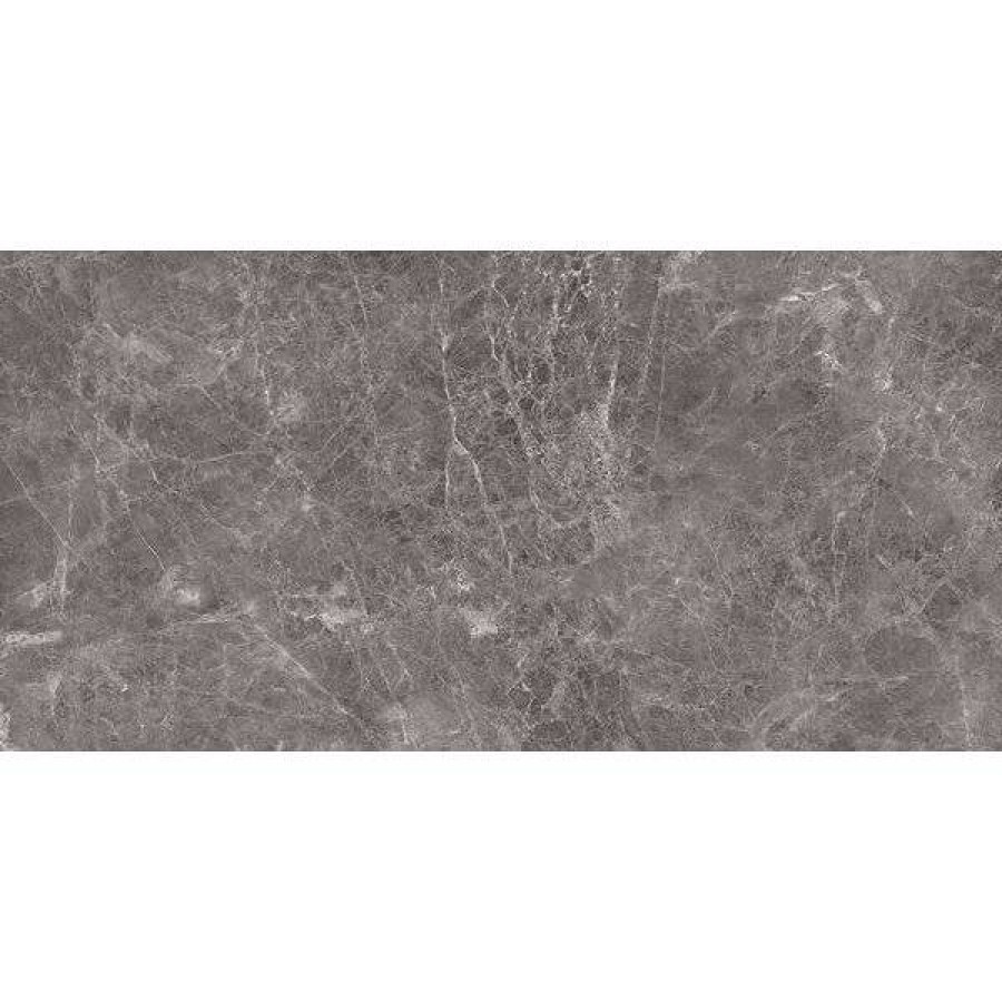 Керамогранит 120x60 8.6мм Umbra Grafite полированная серый Gravita
