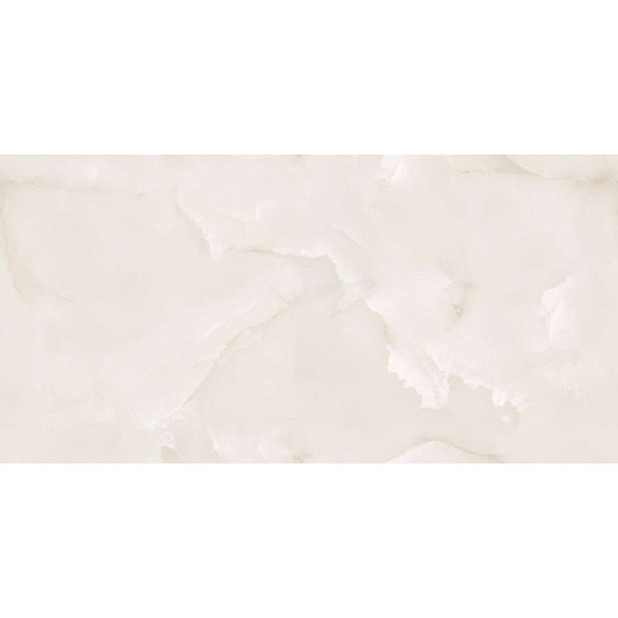 Керамогранит 160x80 9мм Praga Onyx Crema Glossy глянцевая бежевый Gravita