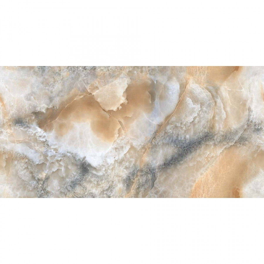 Керамогранит 120x60 9мм Tinos Onyx глянцевая серый Gravita