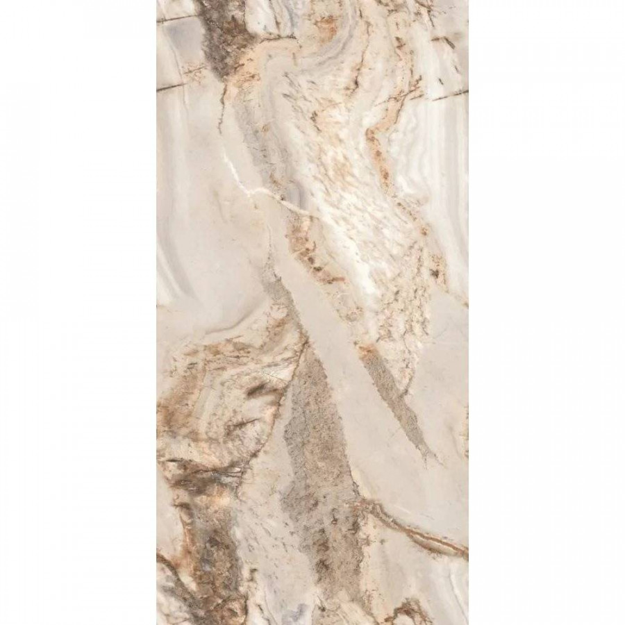 Керамогранит 120x60 9мм 1056 Glossy Endless глянцевая бежевый Gresant