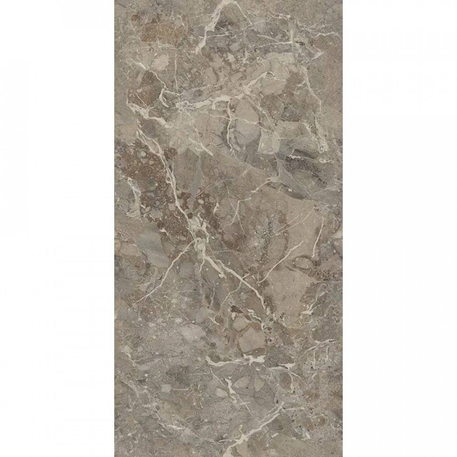 Керамогранит 120x60 9мм Breccia Boreale Brown Infinia Polished глянцевая коричневый Gresant