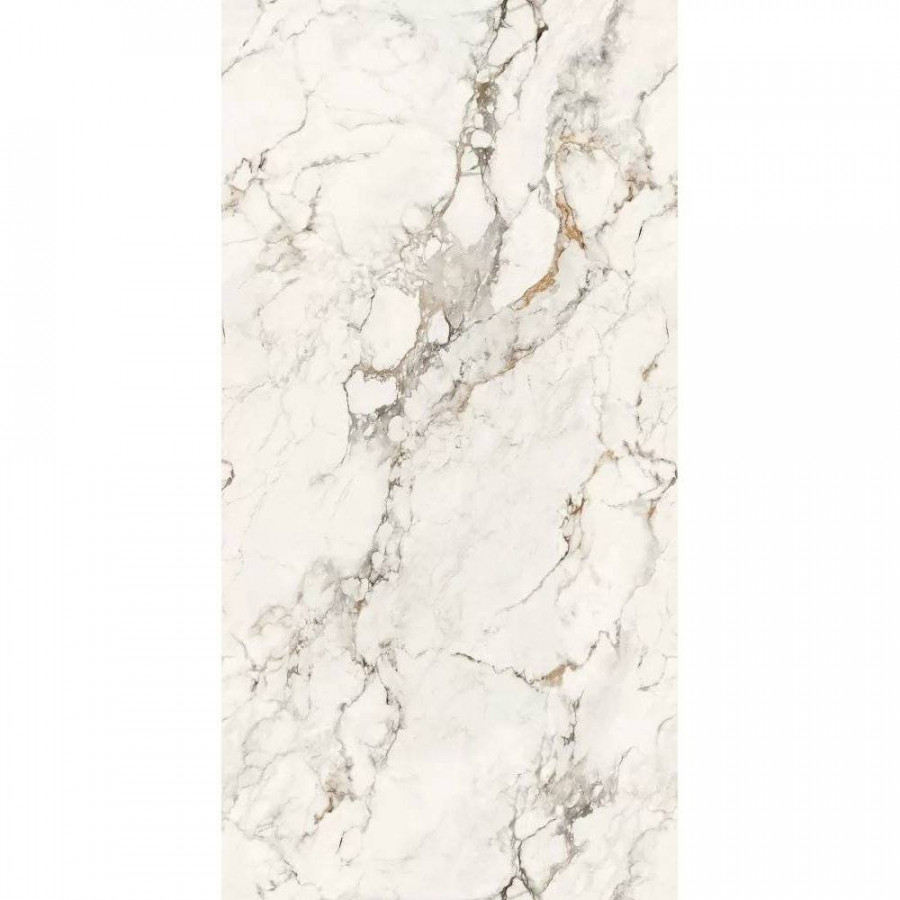 Керамогранит 120x60 9мм Faux Grey Glossy Endless R глянцевая белый Gresant