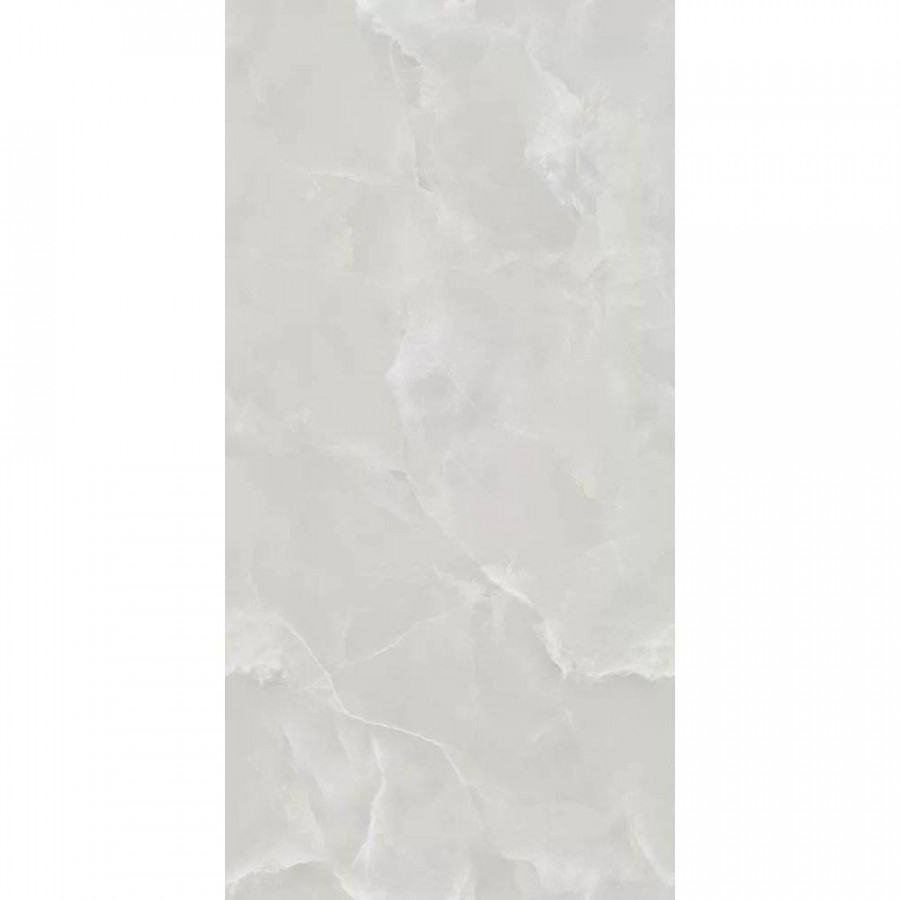 Керамогранит 120x60 9мм Rose Onyx Bianco Infinia Polished глянцевая серый Gresant