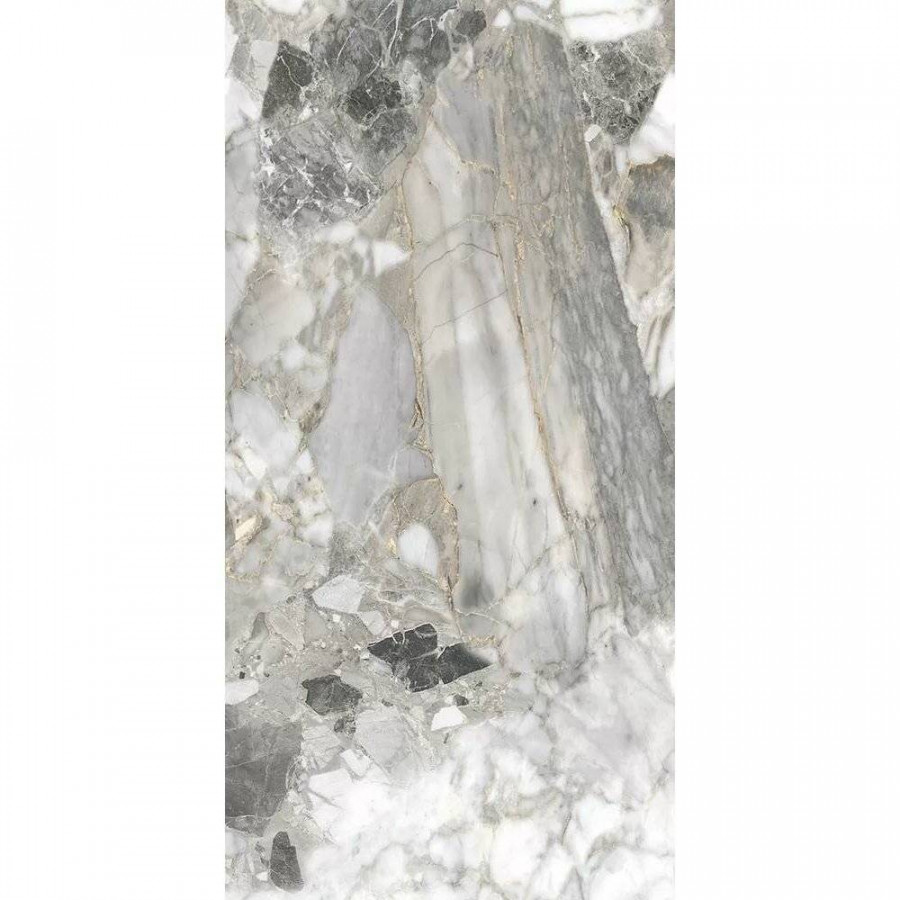 Керамогранит 120x60 9мм Silas Beige Sugar Carving лаппатированная серый Gresant