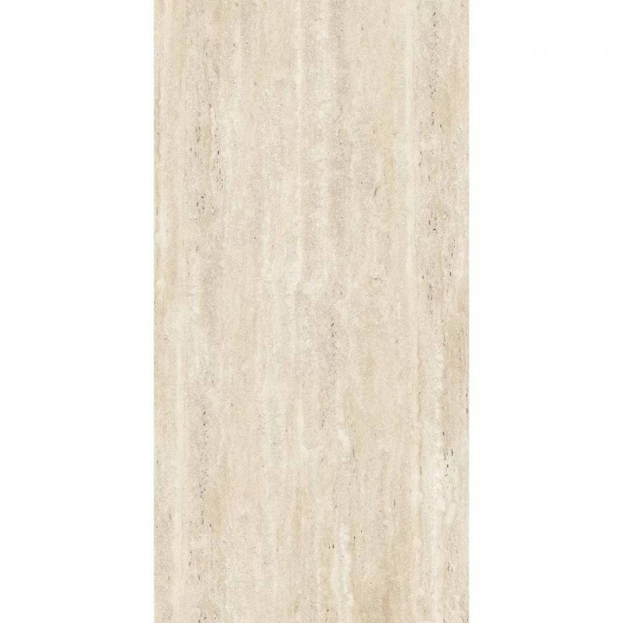 Керамогранит 120x60 9мм Travertino Beige Glossy R глянцевая бежевый Gresant