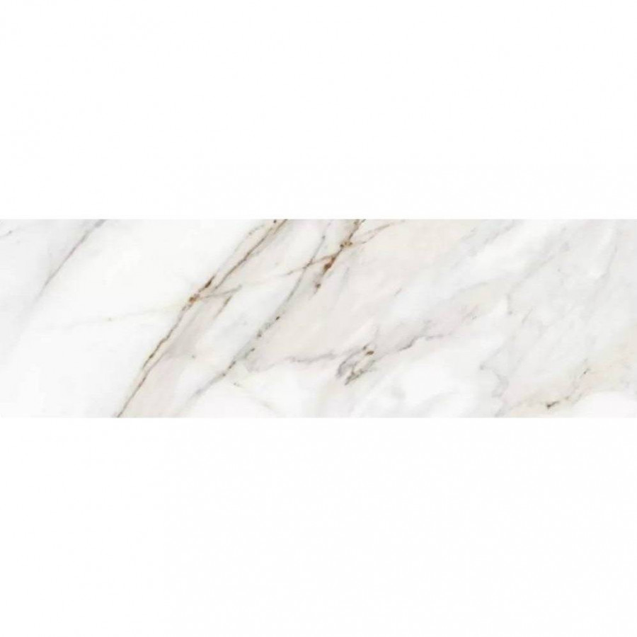 Керамогранит 100x32 10мм Corinto 95MDB71 Marmorea глянцевая белый Grespania