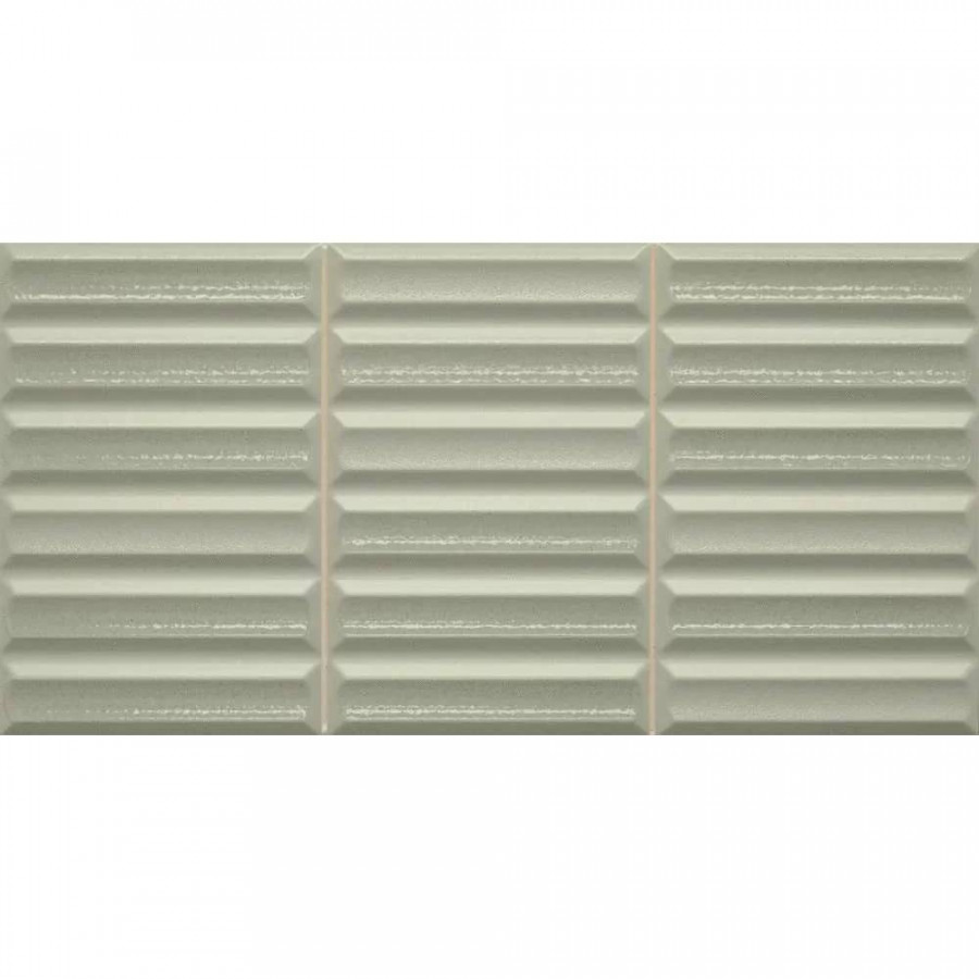 Керамическая плитка 40x20 14мм Moves Green матовая зеленый Harmony