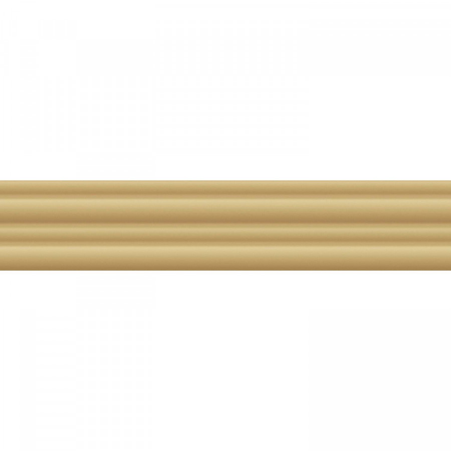 Керамическая плитка 25x5 12мм Rainbow 41739 Gold матовая желтый Harmony