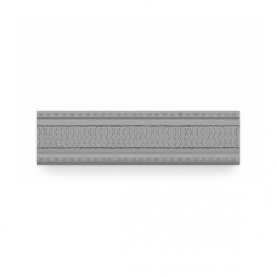 Плинтус 30x15 9мм Garden Zocalo Classic Gris глянцевая коричневый Heralgi