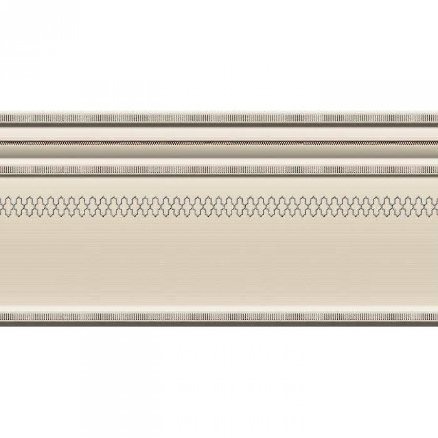 Плинтус 30x15 9мм Garden Zocalo Classic Crema глянцевая серый Heralgi