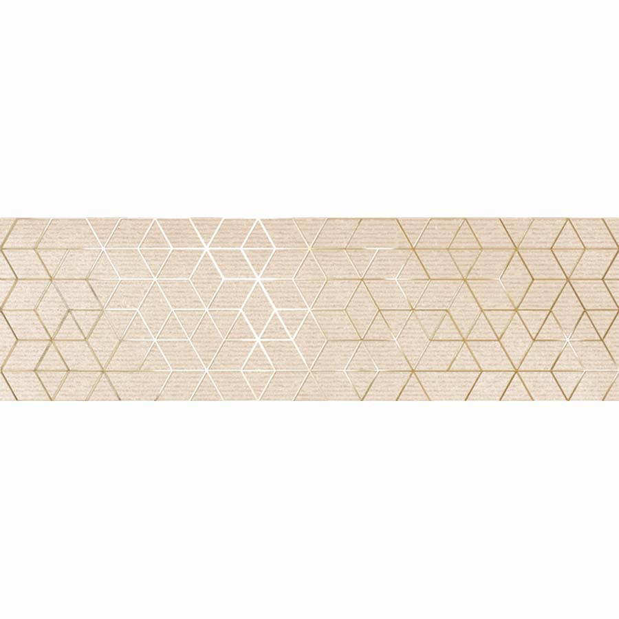Декор 100x29 9мм Elevation Decor Reverse Sand Rect матовая бежевый Ibero