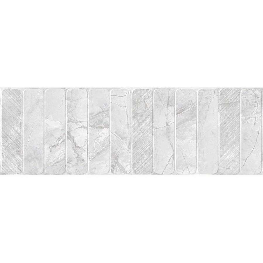 Керамическая плитка 120x40 10.8мм Mystic Invisible Concept White матовая белый Ibero