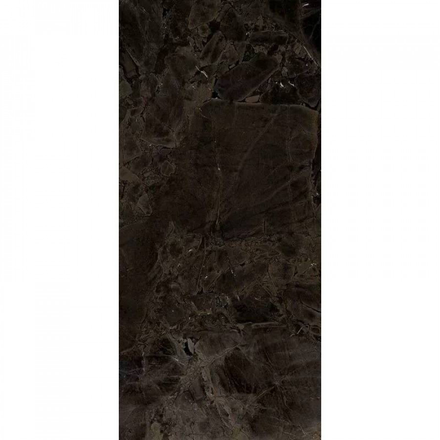Керамогранит 278x120 6.5мм The Room INF BR6 278 LP лаппатированная черный Imola Ceramica