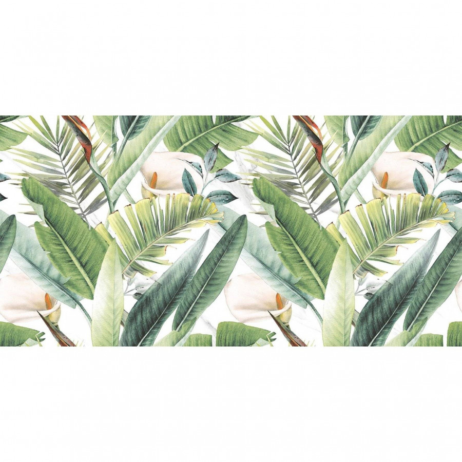 Керамогранит 120x60 9мм Cortina Bali Ice Bianco Polished полированная белый Infinity Ceramica