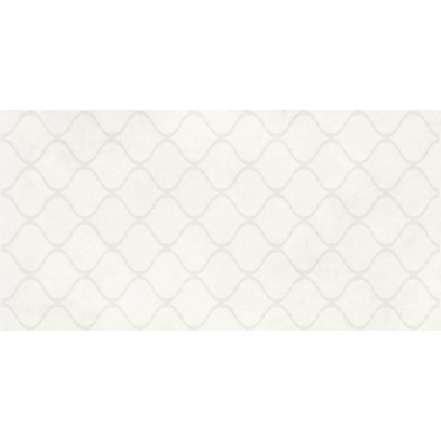 Керамогранит 120x60 9мм Super Ornament White Carving матовая белый Infinity Ceramica