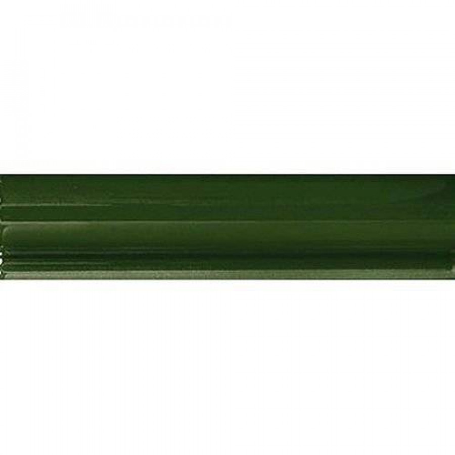 Бордюр 20x5 18мм Lord London Verde Botella 1 глянцевая зеленый Ape Ceramica