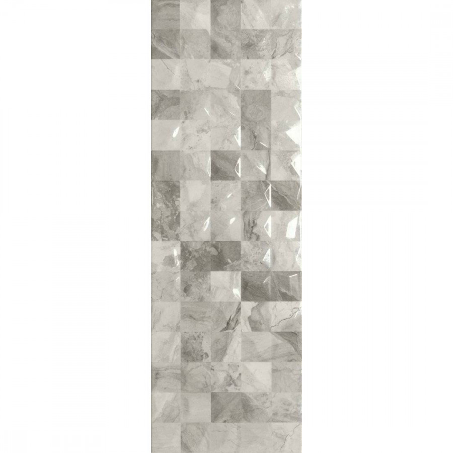 Декор 75x25 9мм Rex A035918 Figure Shine Pearl глянцевая серый Ape Ceramica