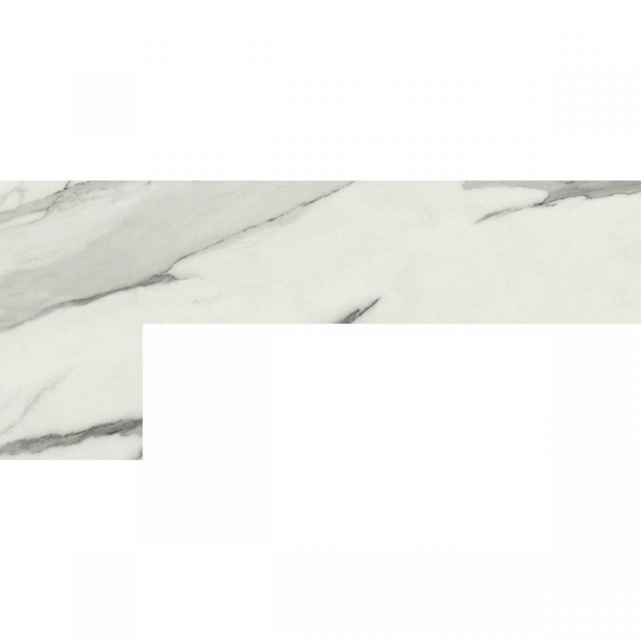 Плинтус 60x60 9мм Statuary Venato Izq. Grigio матовая серый Ape Ceramica