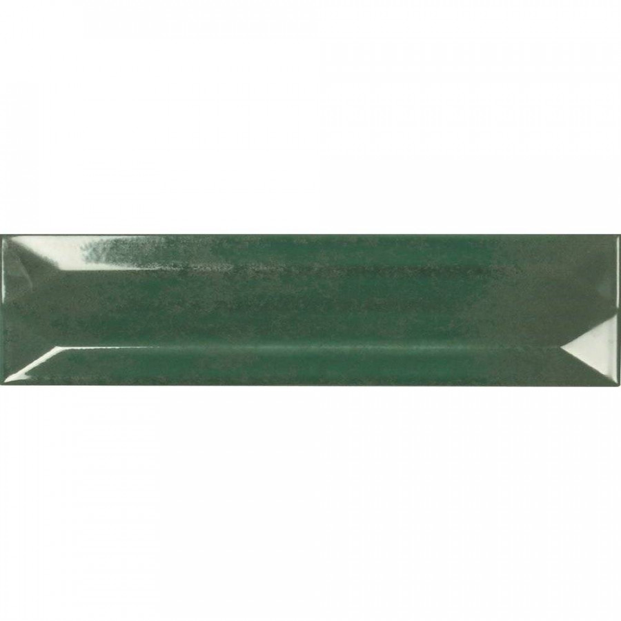 Керамическая плитка 30x8 15.7мм Reality A036322 Refraction Palm глянцевая зеленый Ape Ceramica