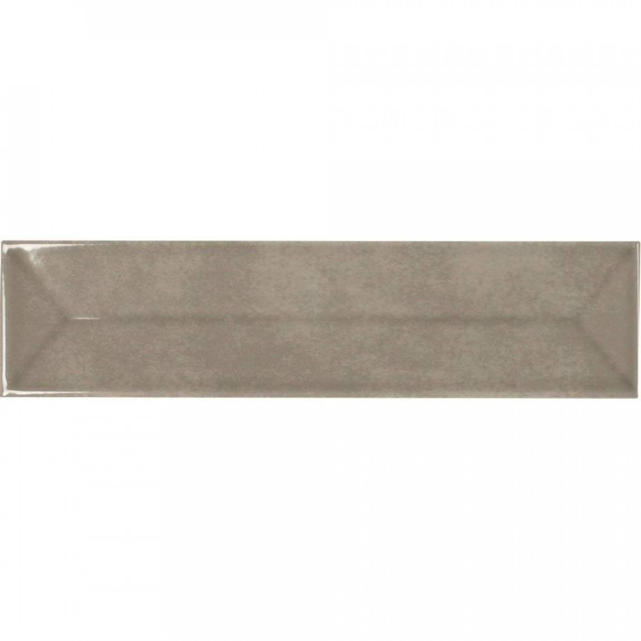 Керамическая плитка 30x8 11.6мм Reality A036336 Spectrum Smoke глянцевая коричневый Ape Ceramica