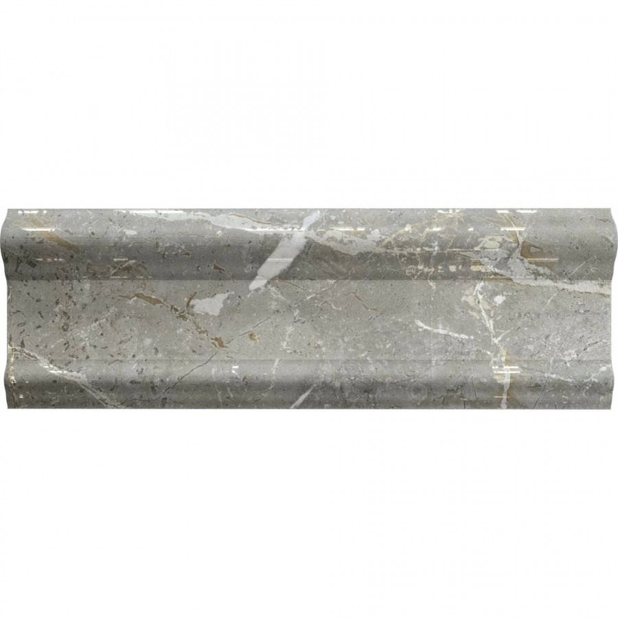 Бордюр 30x10 19.3мм Augustus A040276 Cenefa Grey матовая серый Ape Ceramica