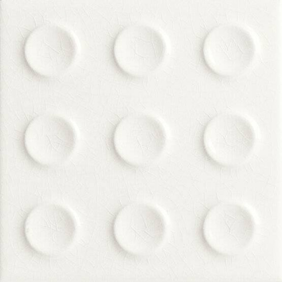 Керамическая плитка 10x10 9.1мм Genuine A041651 Acrux Diamond глянцевая белый Ape Ceramica