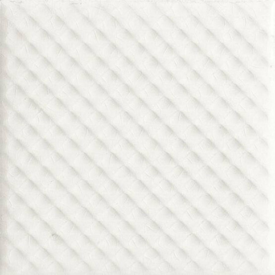 Керамическая плитка 10x10 8.2мм Genuine A041646 Mimosa Diamond полированная белый Ape Ceramica