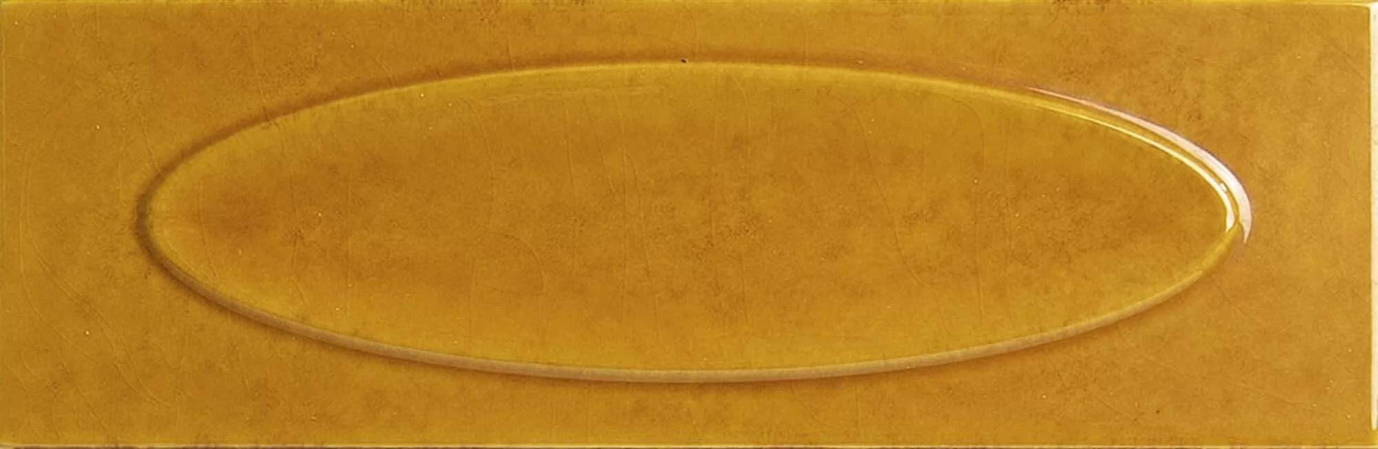 Керамическая плитка 20x7 9.5мм Genuine A041667 Capella Amber глянцевая желтый Ape Ceramica