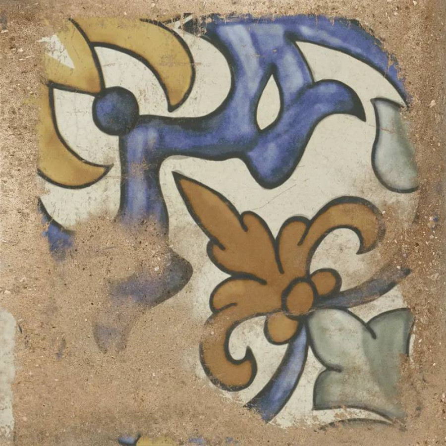 Декор 60x60 8.7мм Antico Casale A042407 Palanzo Cotto Rect. матовая коричневый Ape Ceramica